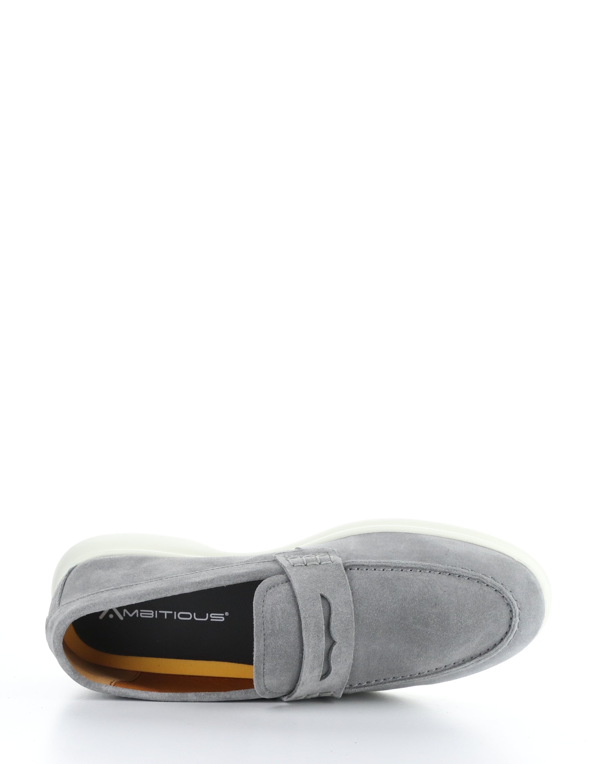 13437 GREY Round Toe Shoes