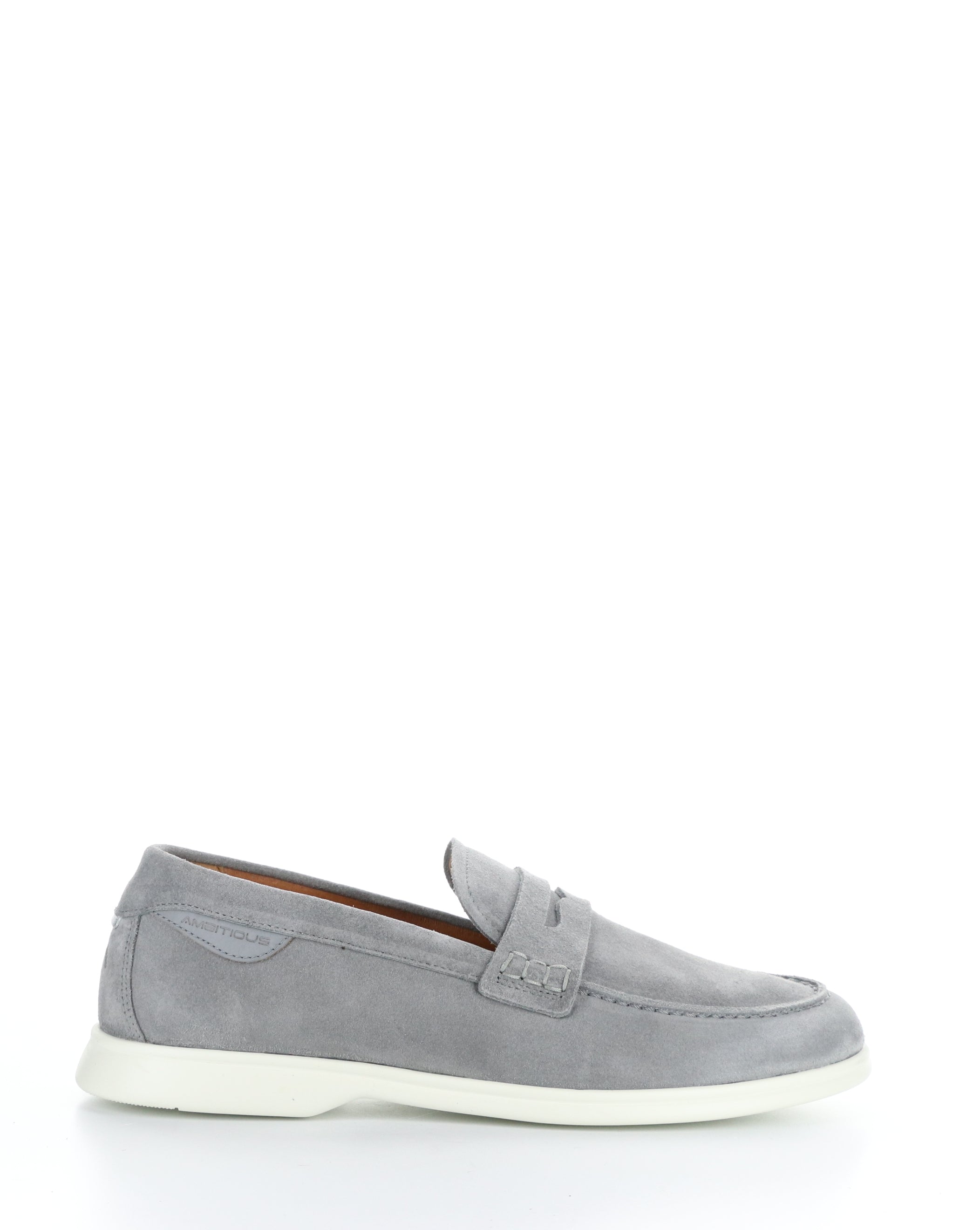 13437 GREY Round Toe Shoes