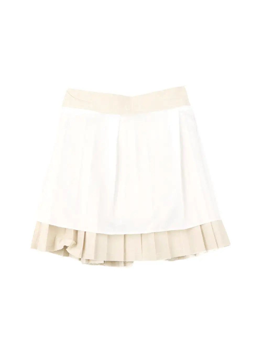 A-Line Pleated Mini Skirt OM422