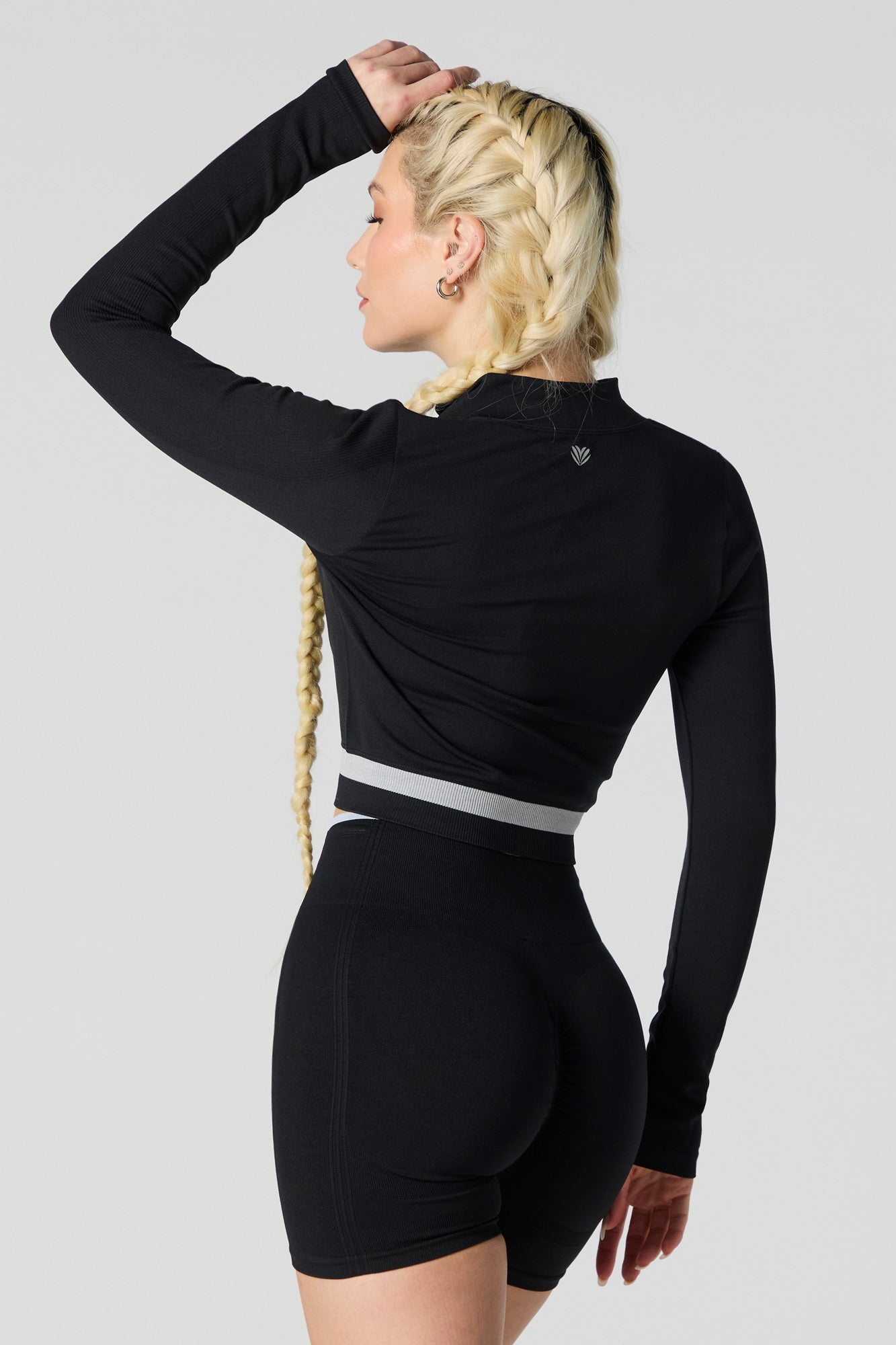 Active Seamless Ribbed Zip-Up Jacket