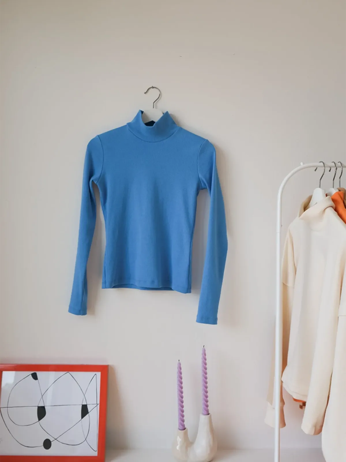 Adamo Turtleneck - Sky Blue