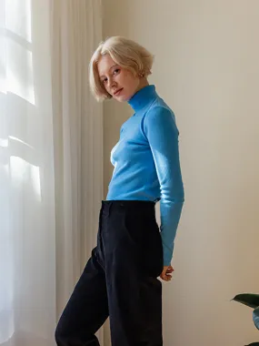 Adamo Turtleneck - Sky Blue