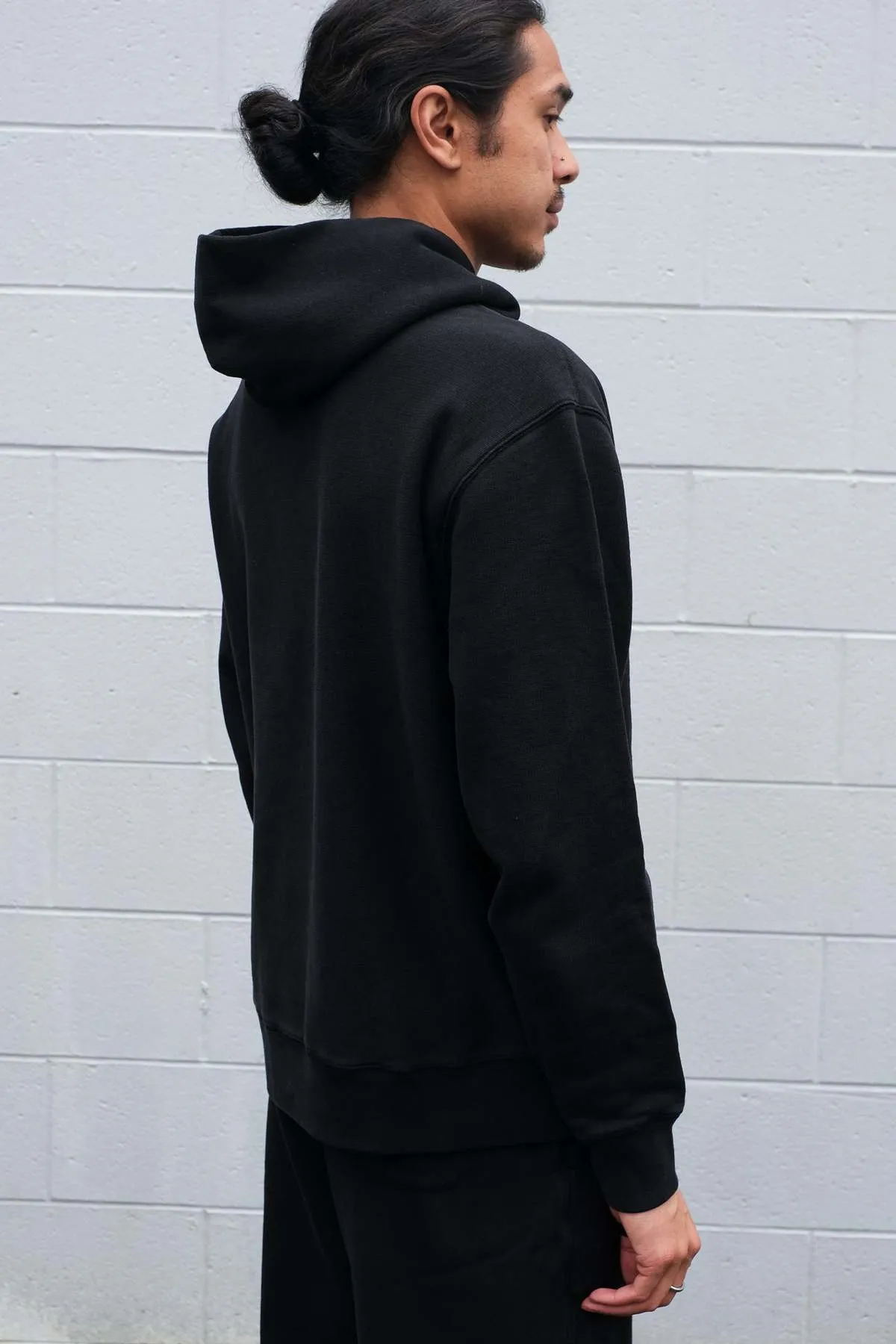 Arctic Knit Hoodie - Black