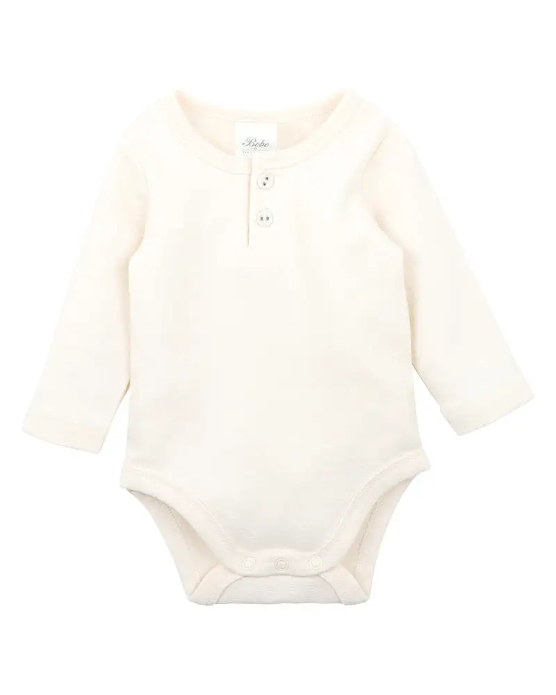 Bebe Angus Henley Bodysuit