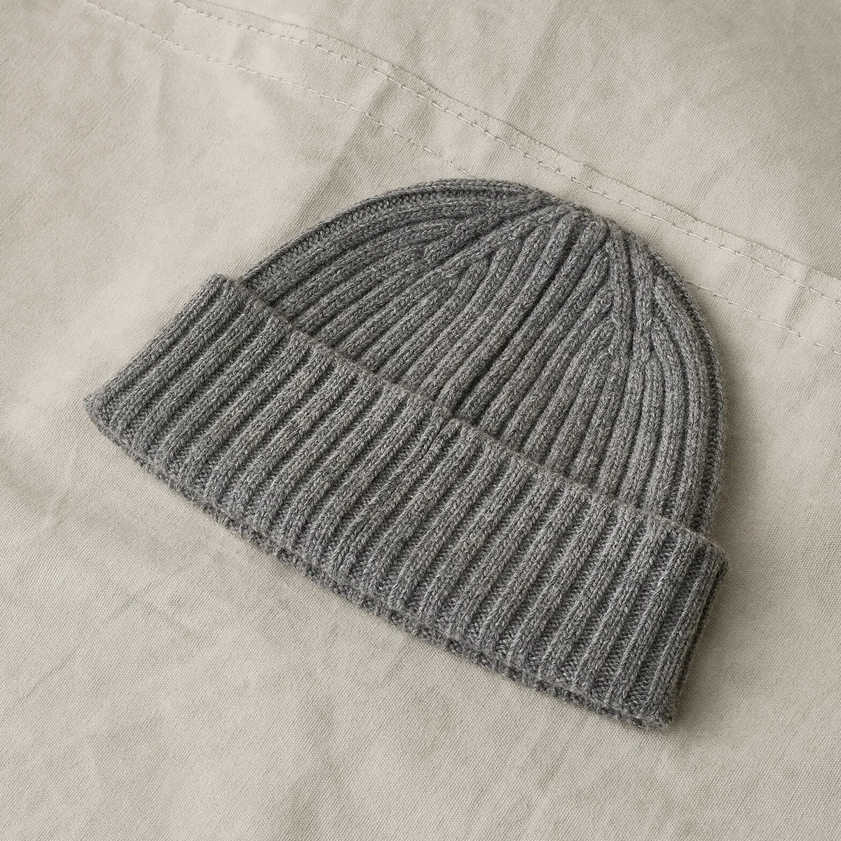 Belstaff - Watch Patch Hat in Grey Melange