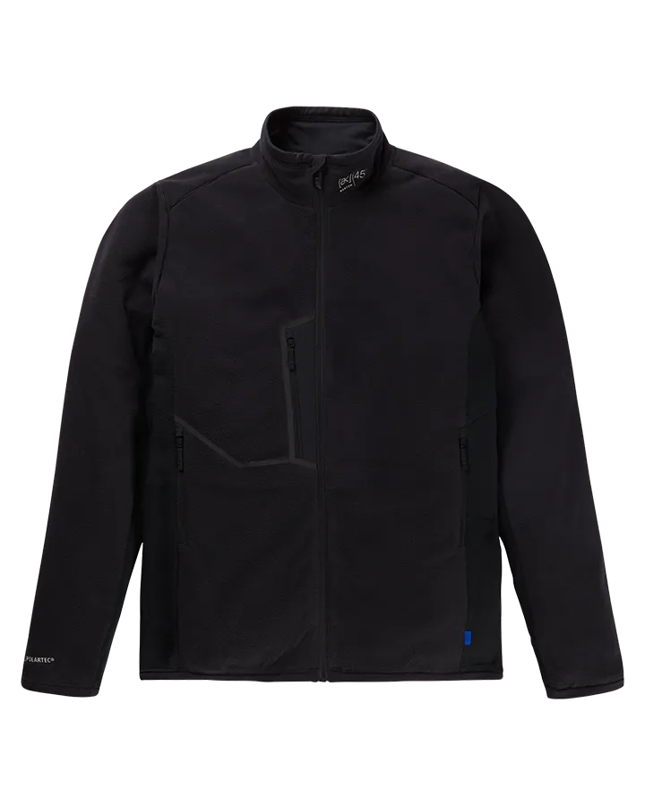 Burton Men's [ak] Japan Microfleece Full-Zip Jacket - True Black