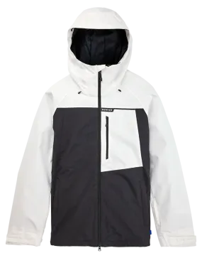 Burton Men's Lodgepole 2L Snow Jacket - Stout White/True Black