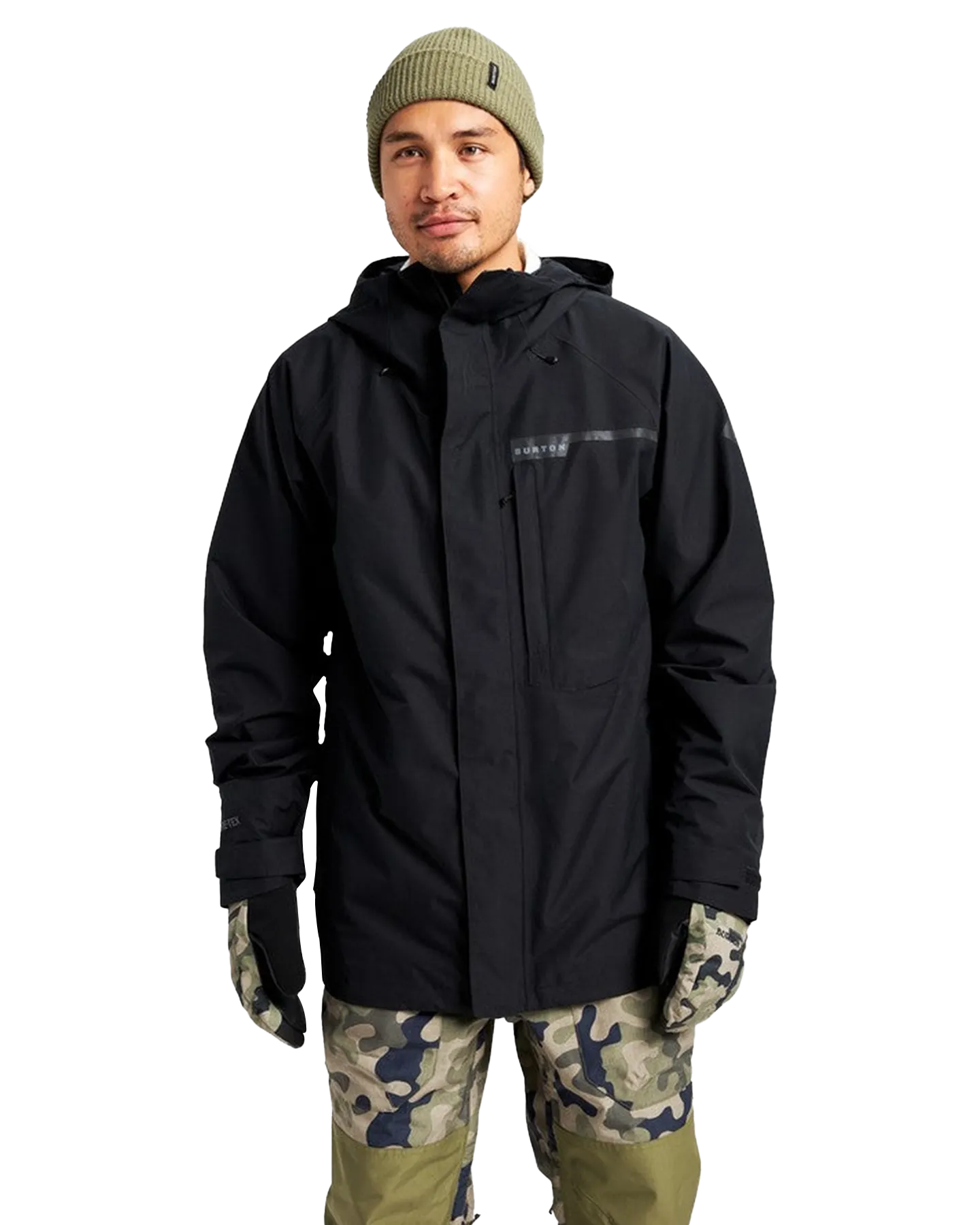 Burton Men's Powline Gore-Tex 2L Snow Jacket - True Black