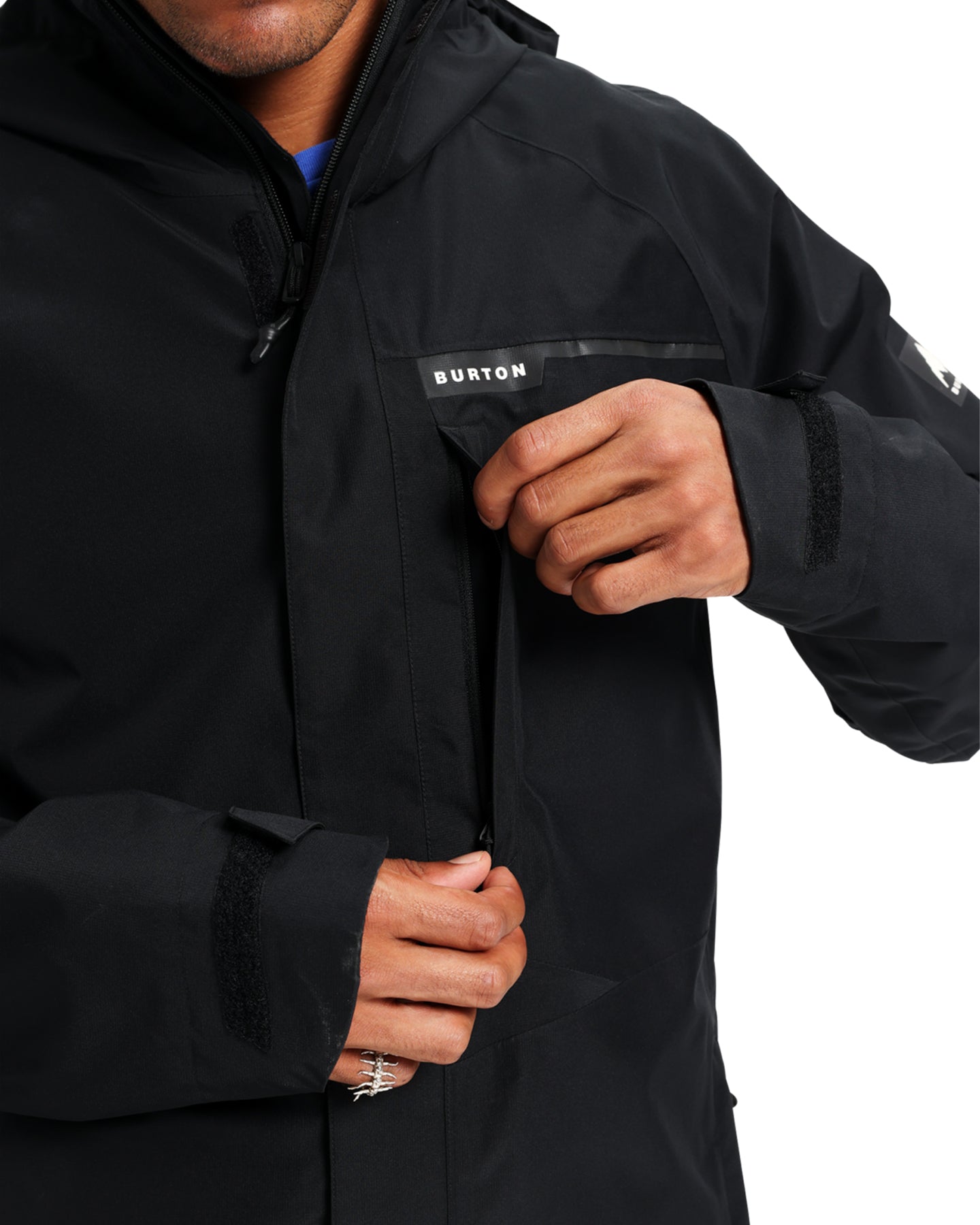 Burton Men's Veridry 2L Rain Jacket - True Black