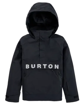 Burton Women's Frostner 2L Anorak Snow Jacket - True Black/Stout White