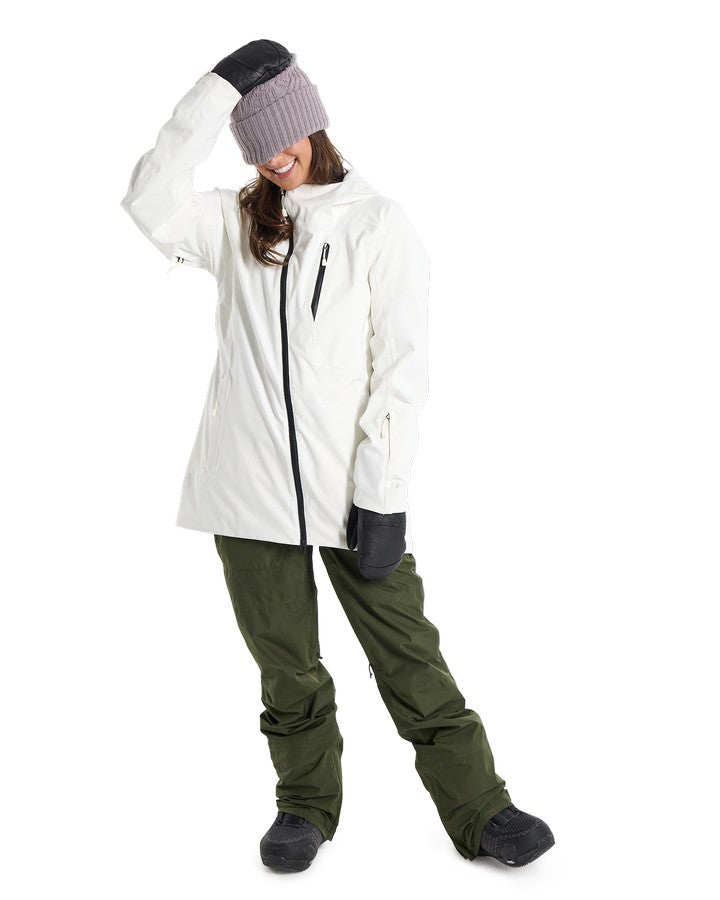 Burton Women's Pyne 2L Snow Jacket - Stout White