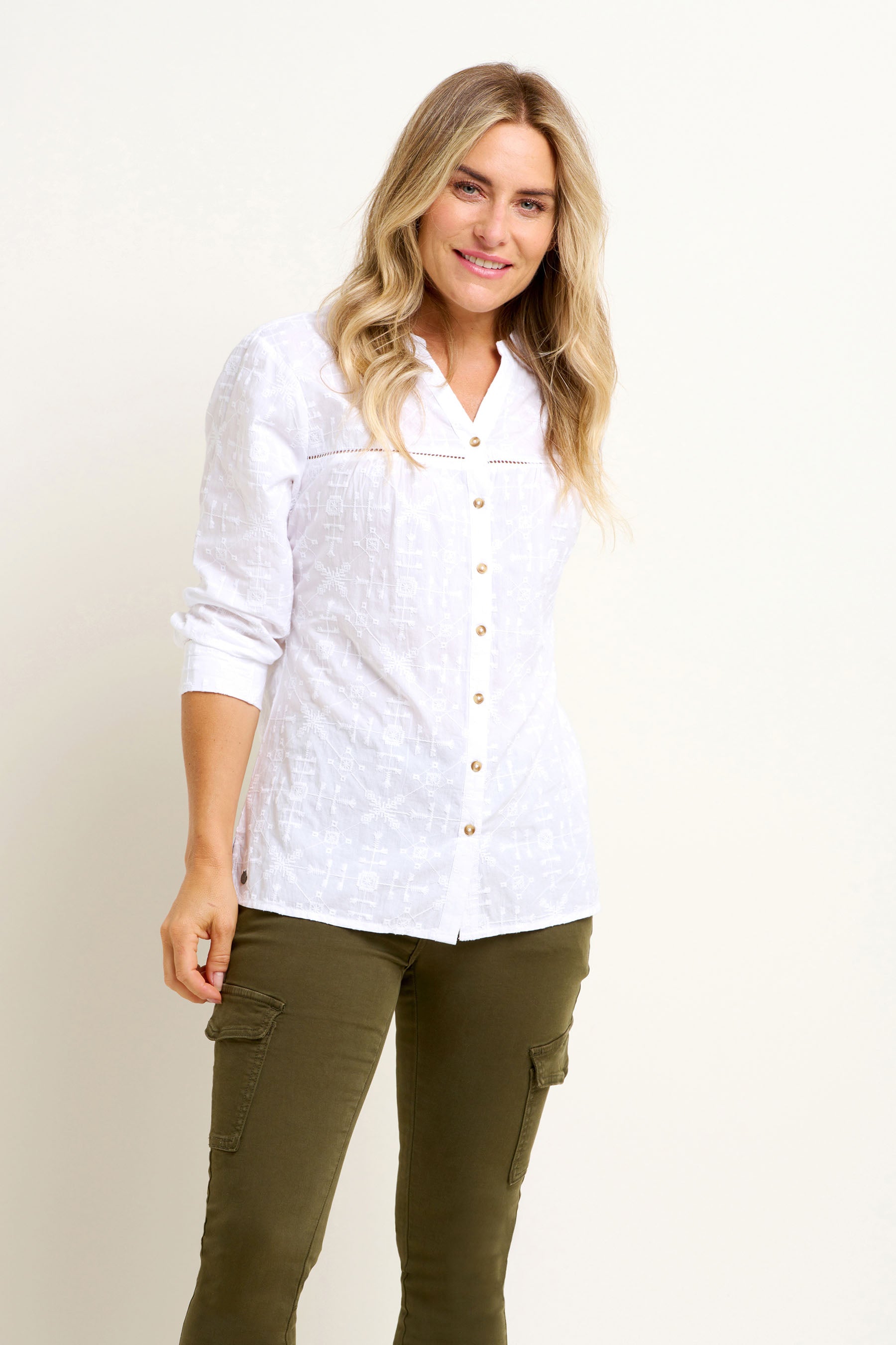 Cassia Embroidered Blouse