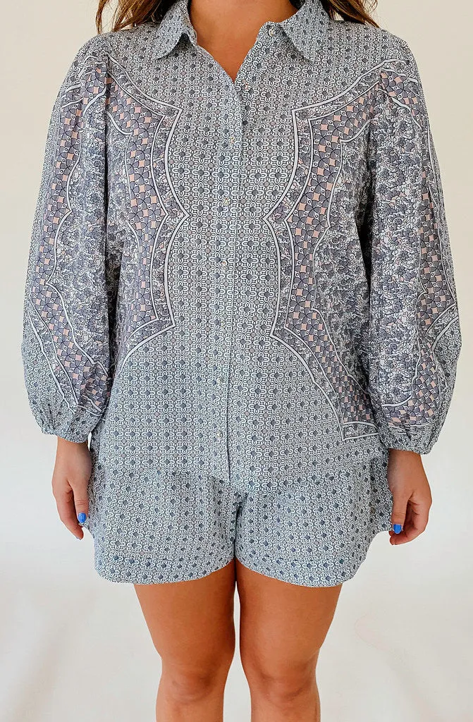 CLEOBELLA ARCHER BLOUSE AND SHORT SET