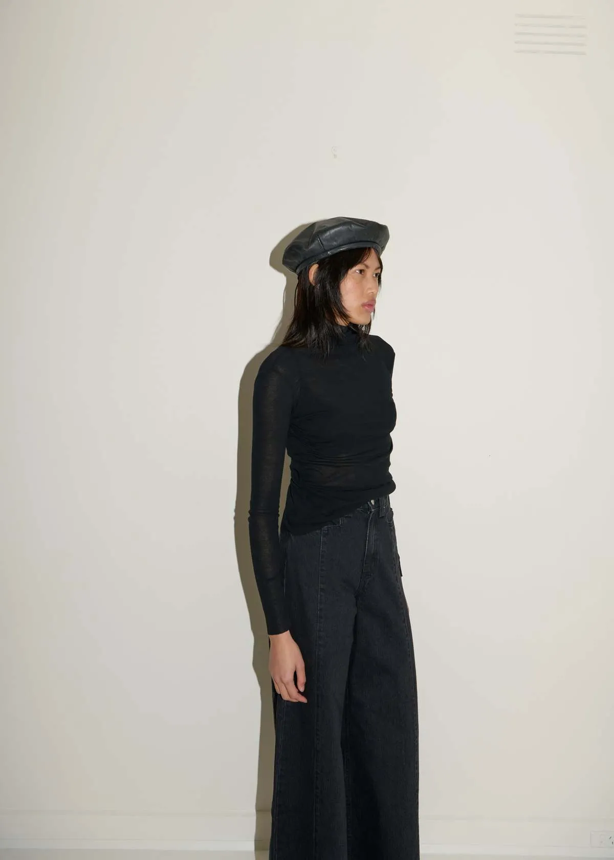 Connection Turtleneck - Black