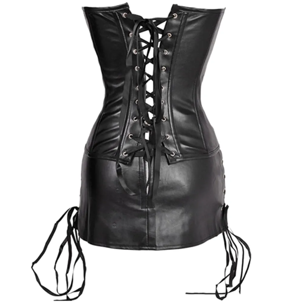 Corset Dress Drag Xena (Black)