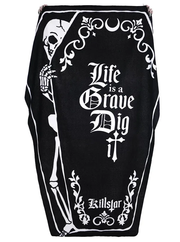 Dig It Coffin Towel