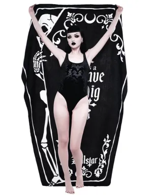 Dig It Coffin Towel