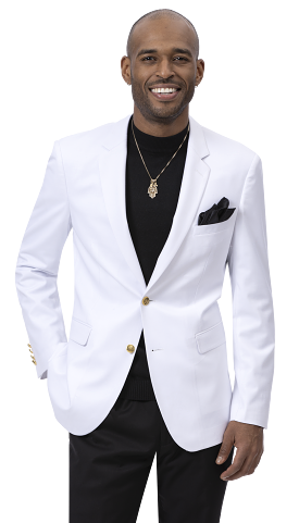 EJ Samuel White Blazer J170