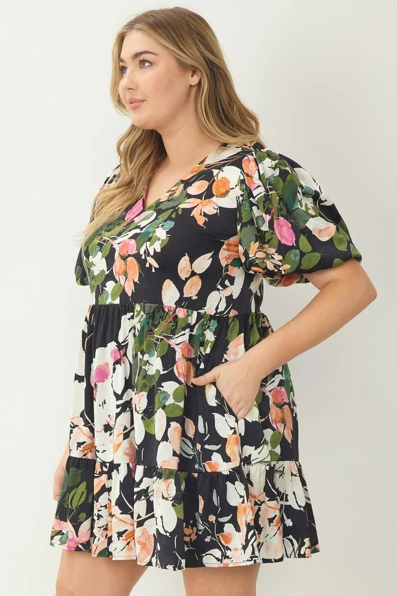 Entro Spring Fresh Floral Dress