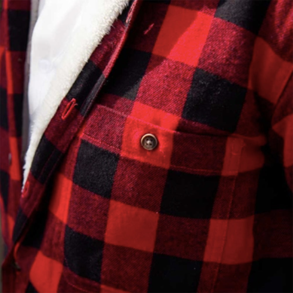 Fleece Lined Plaid Shirt