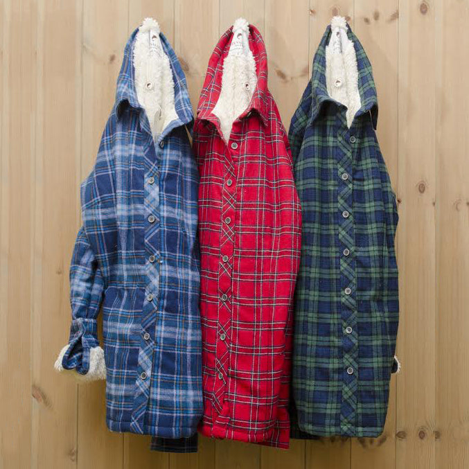 Fleece Lined Plaid Shirt