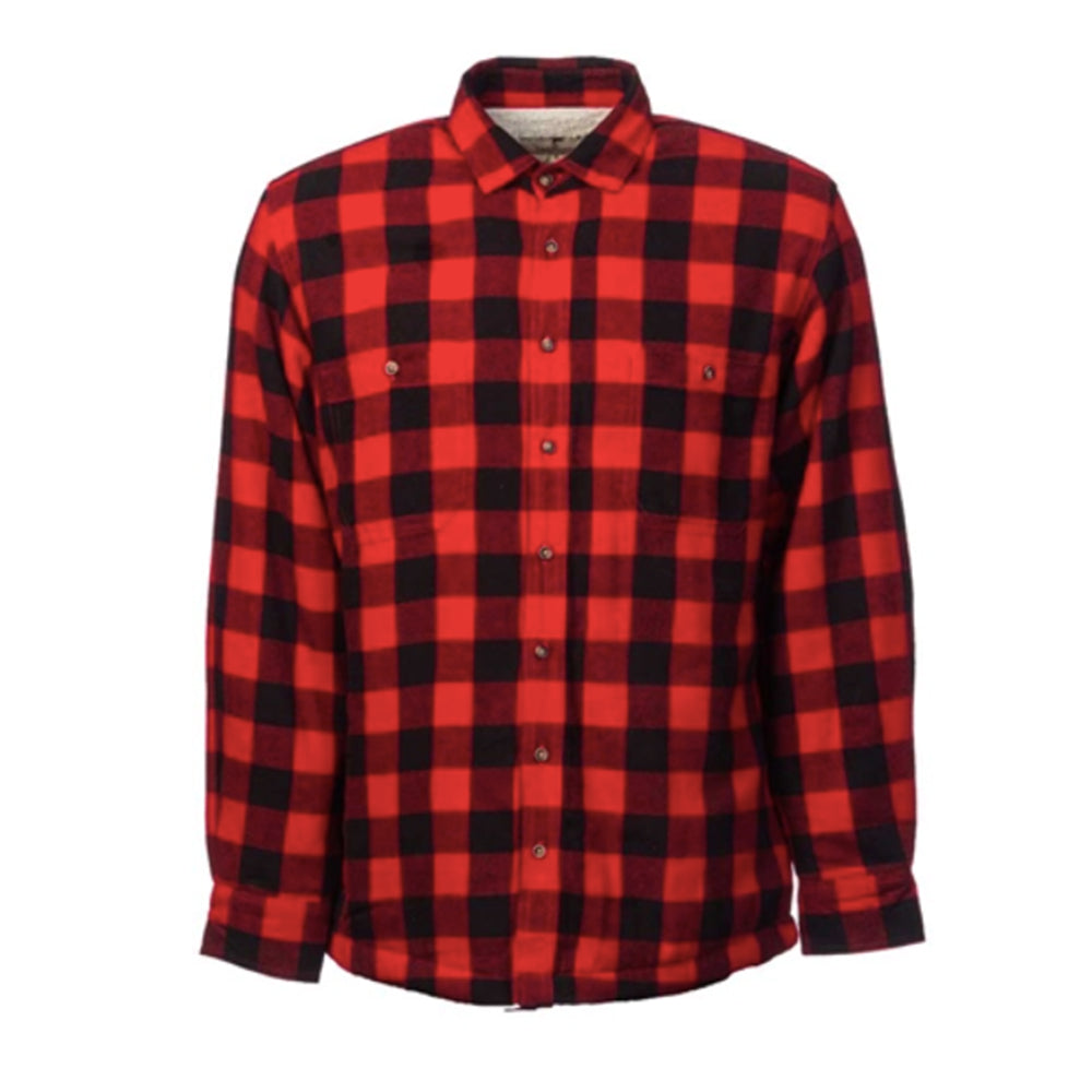 Fleece Lined Plaid Shirt