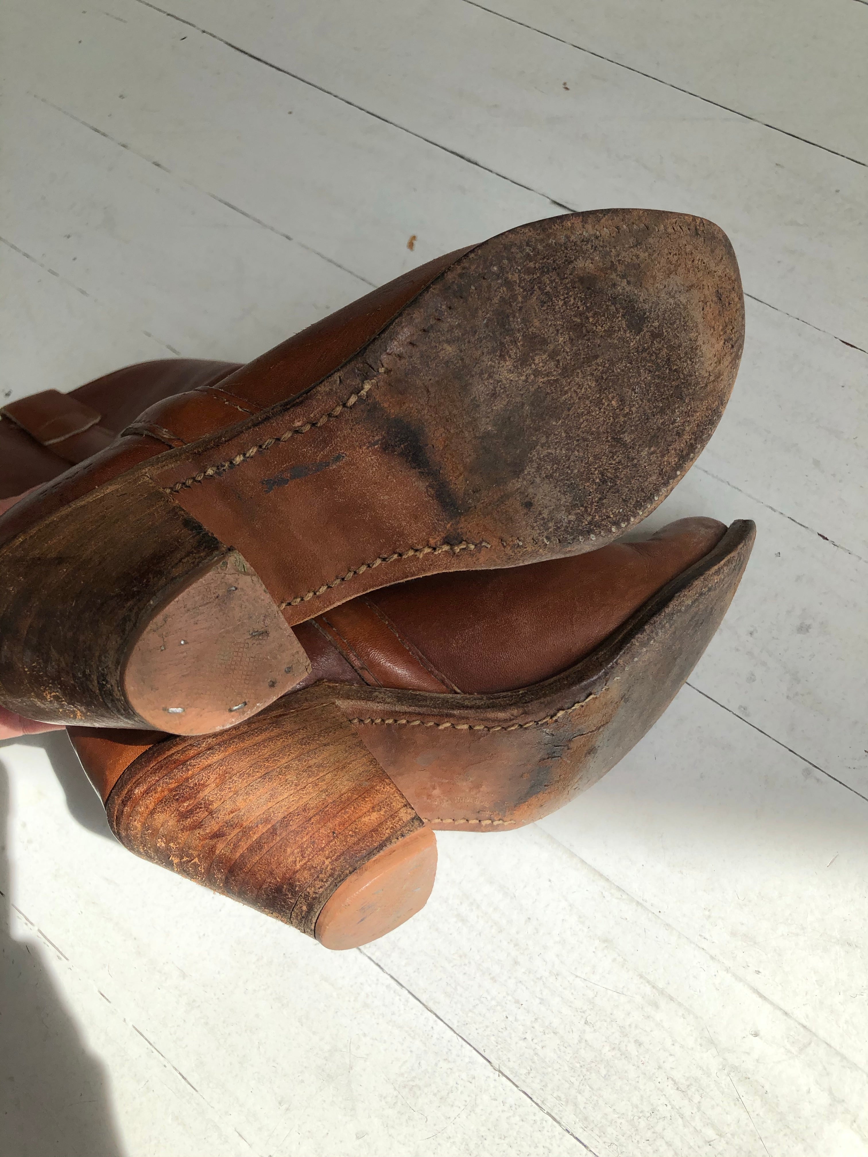 Frye Leather Western Boots