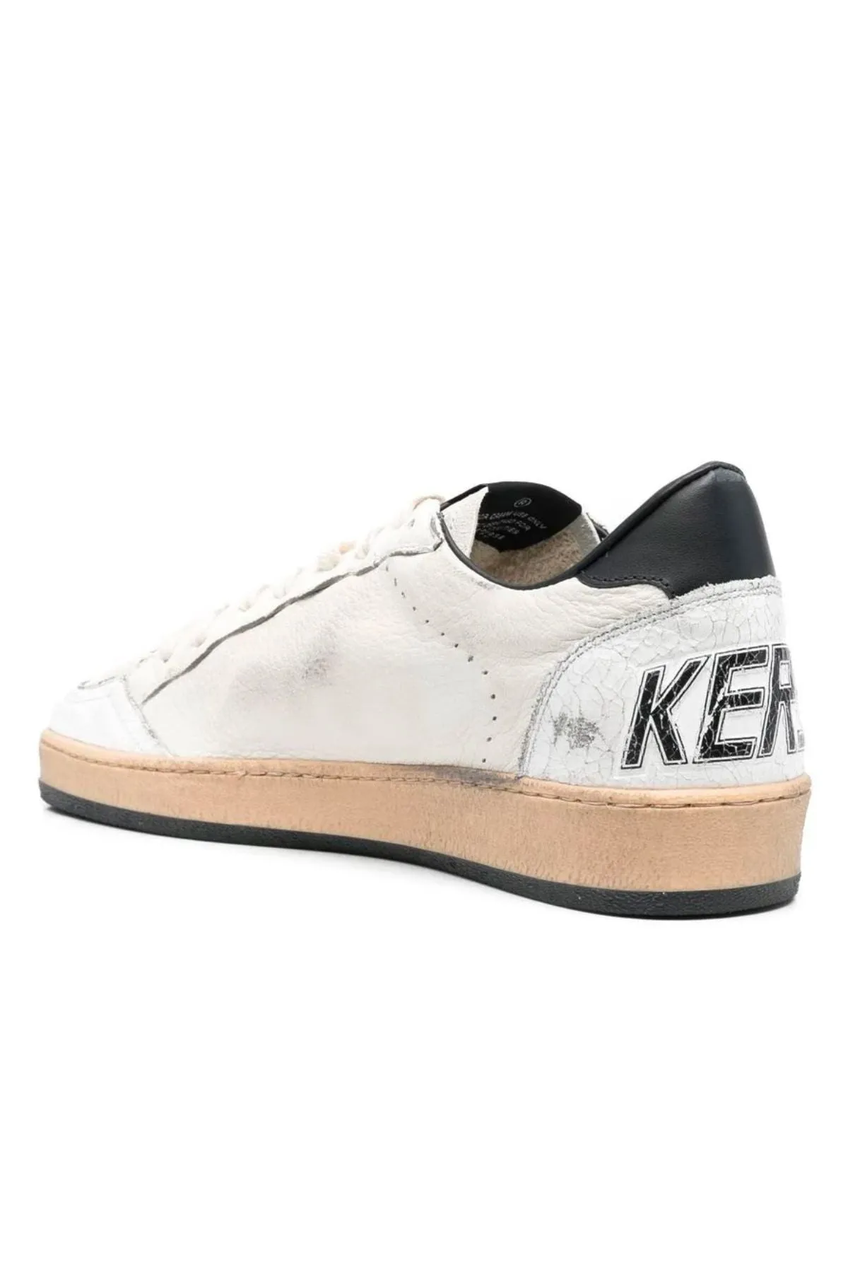 Golden Goose Ball Star Sneaker - White/ Black