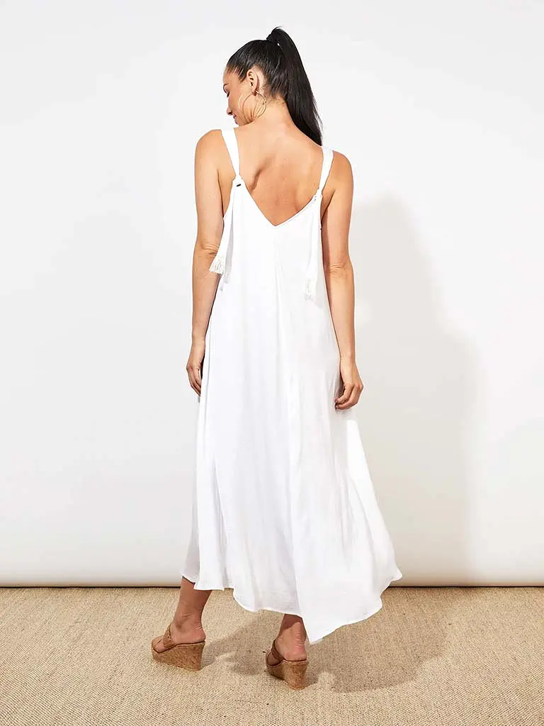 Haven Barbados Tank Maxi Dress - Coconut