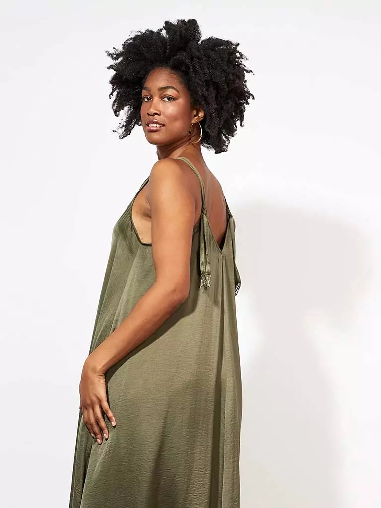 Haven Barbados Tank Maxi Dress - Khaki