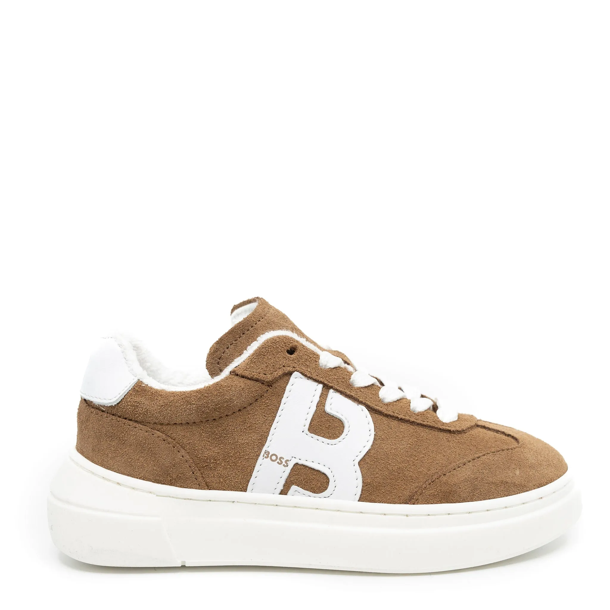 Hugo Boss Camel Lace Up Sneaker