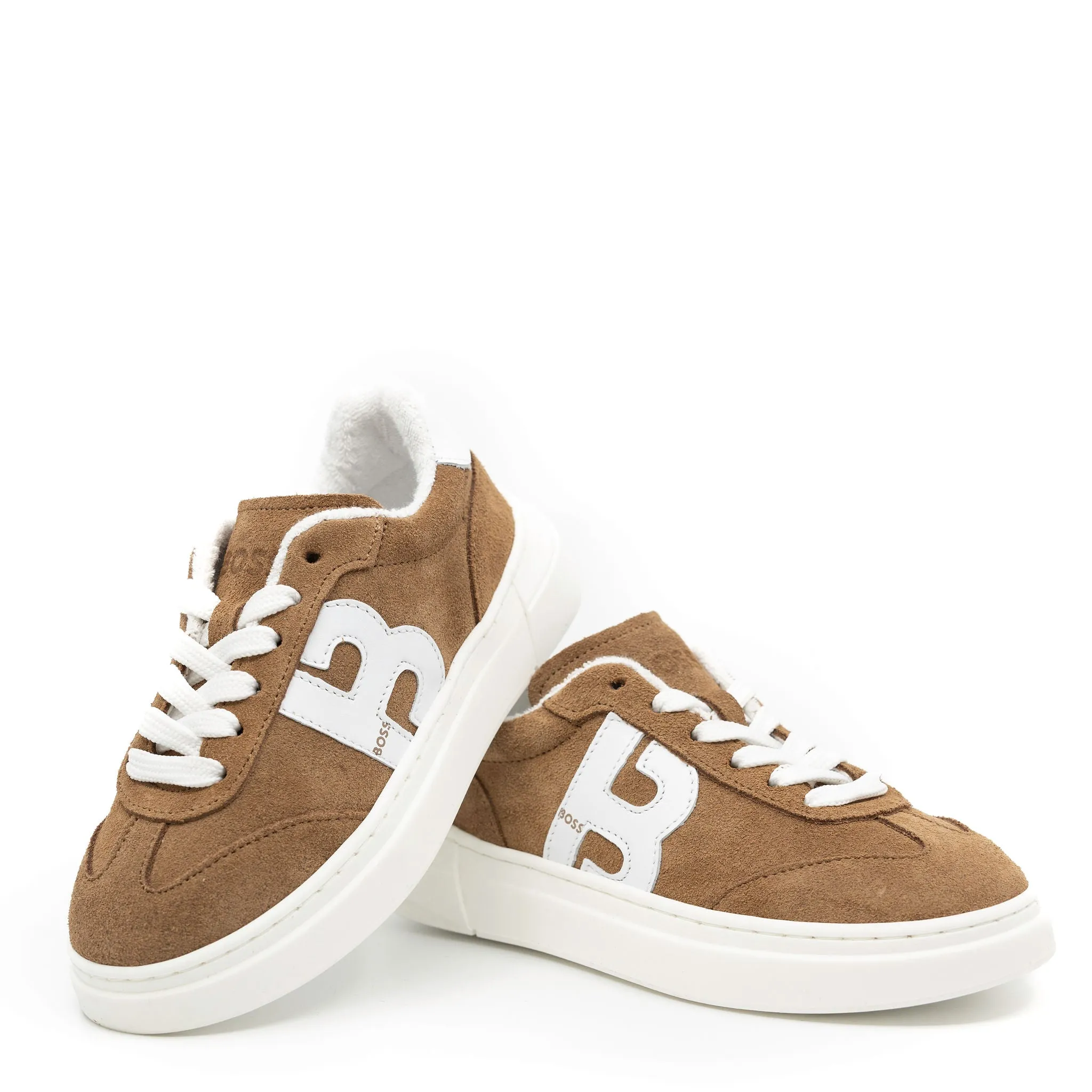 Hugo Boss Camel Lace Up Sneaker