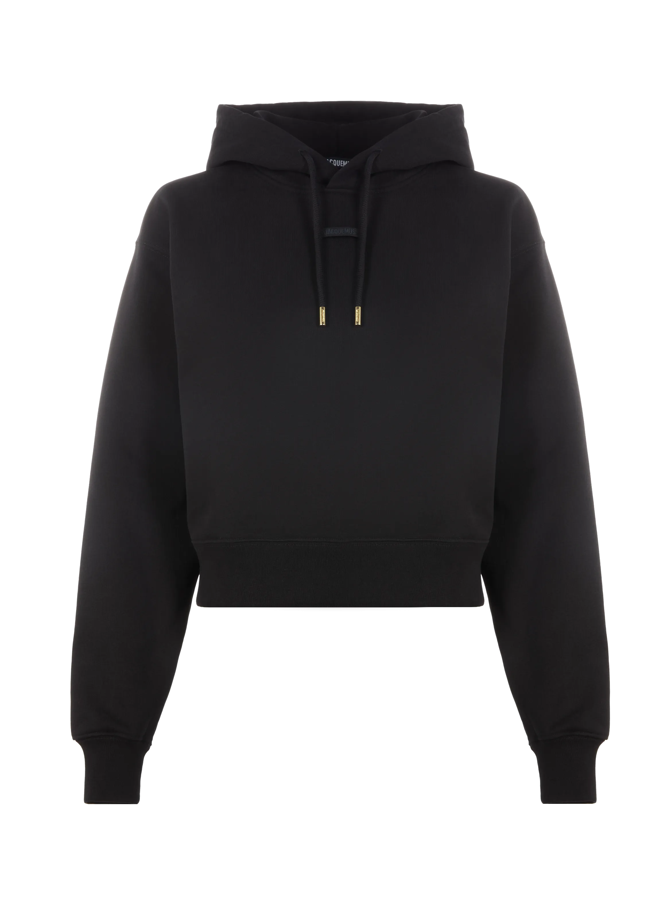 JACQUEMUS  Grosgrain hoodie  - Black