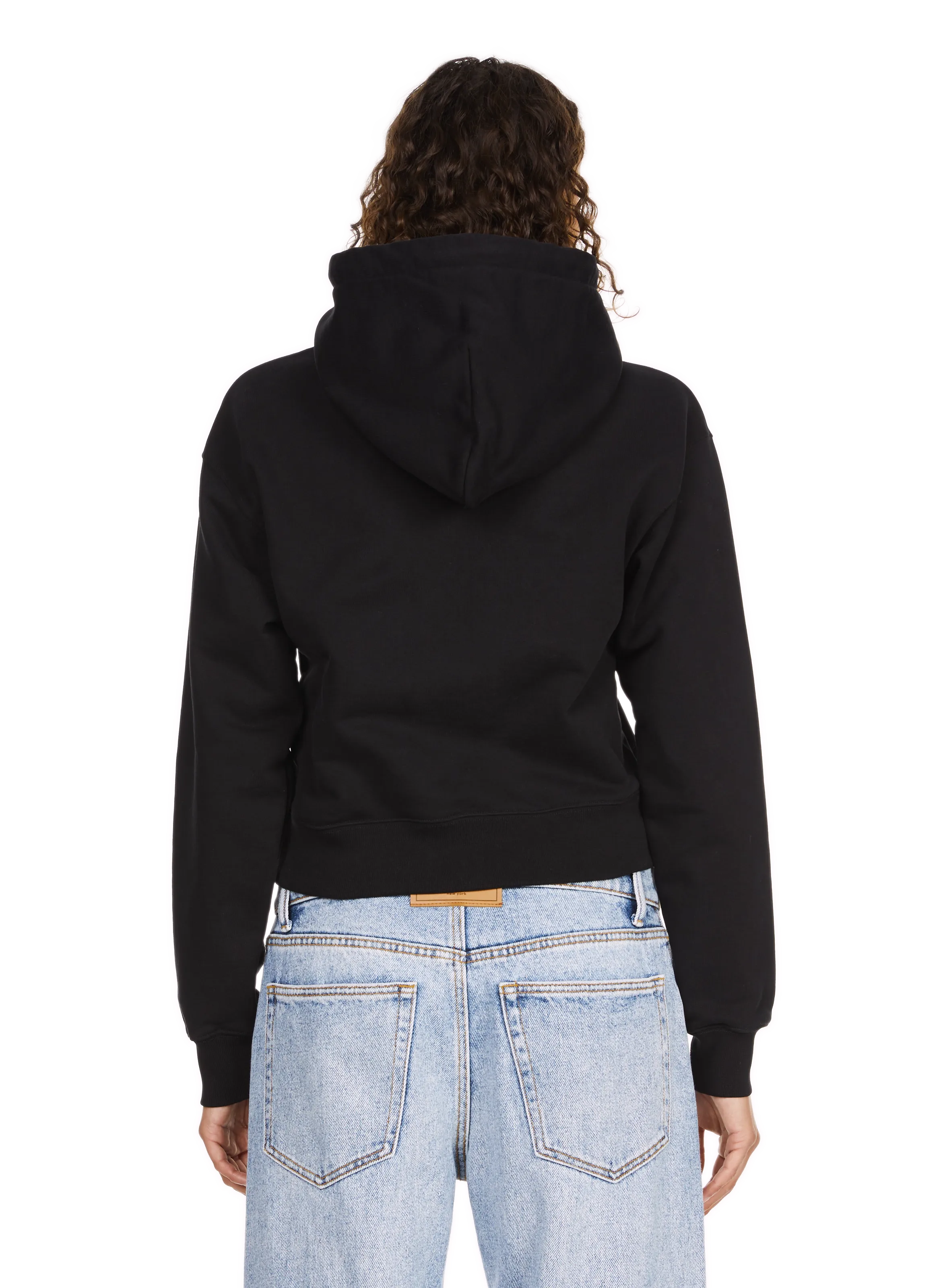 JACQUEMUS  Grosgrain hoodie  - Black