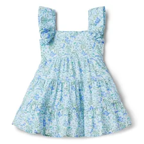 Janie and Jack Ditsy Floral Dress (Toddler/Little Kids/Big Kids)