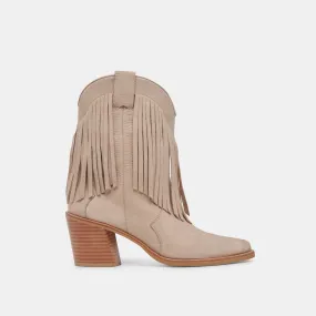 KAYLIE BOOTS TAUPE NUBUCK