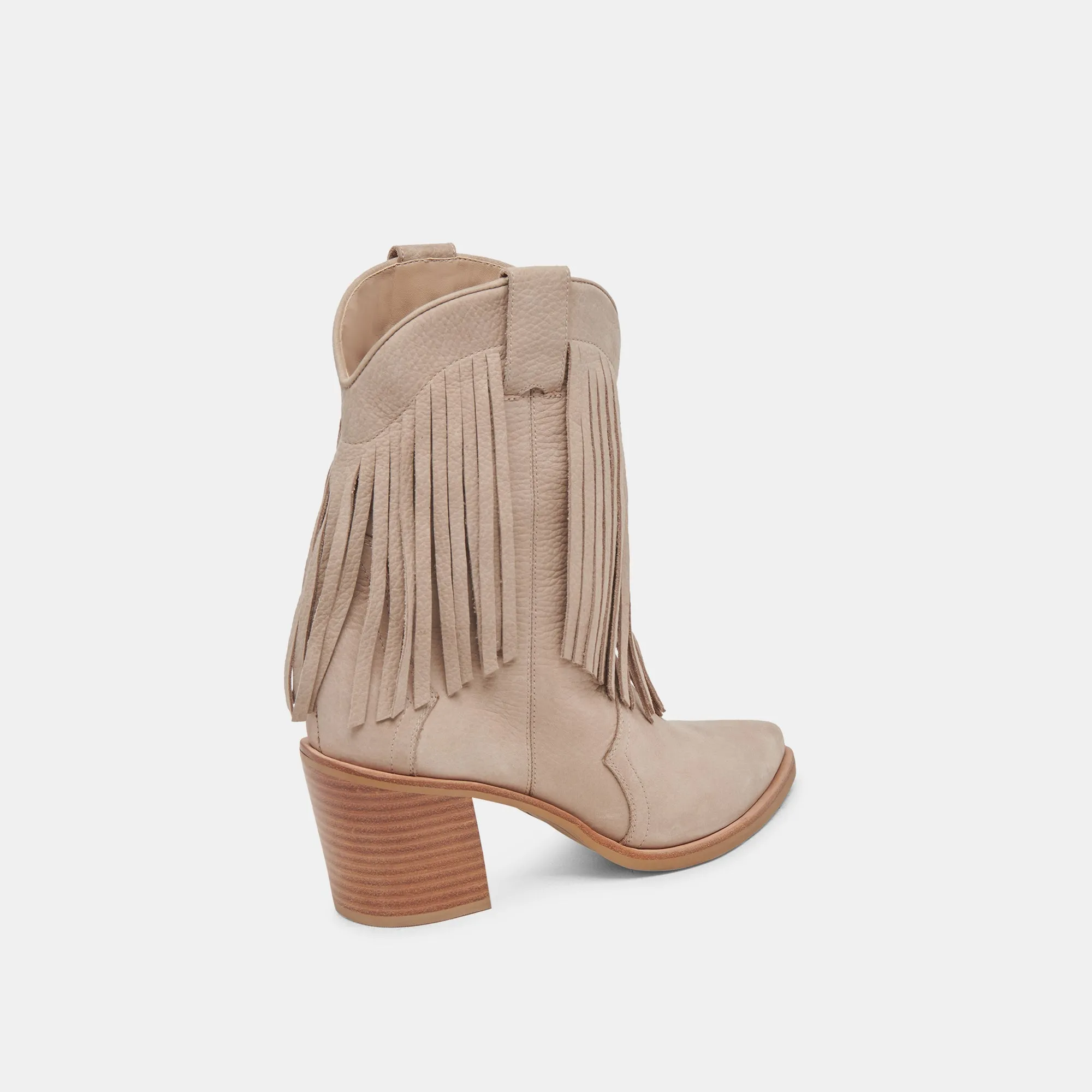 KAYLIE BOOTS TAUPE NUBUCK