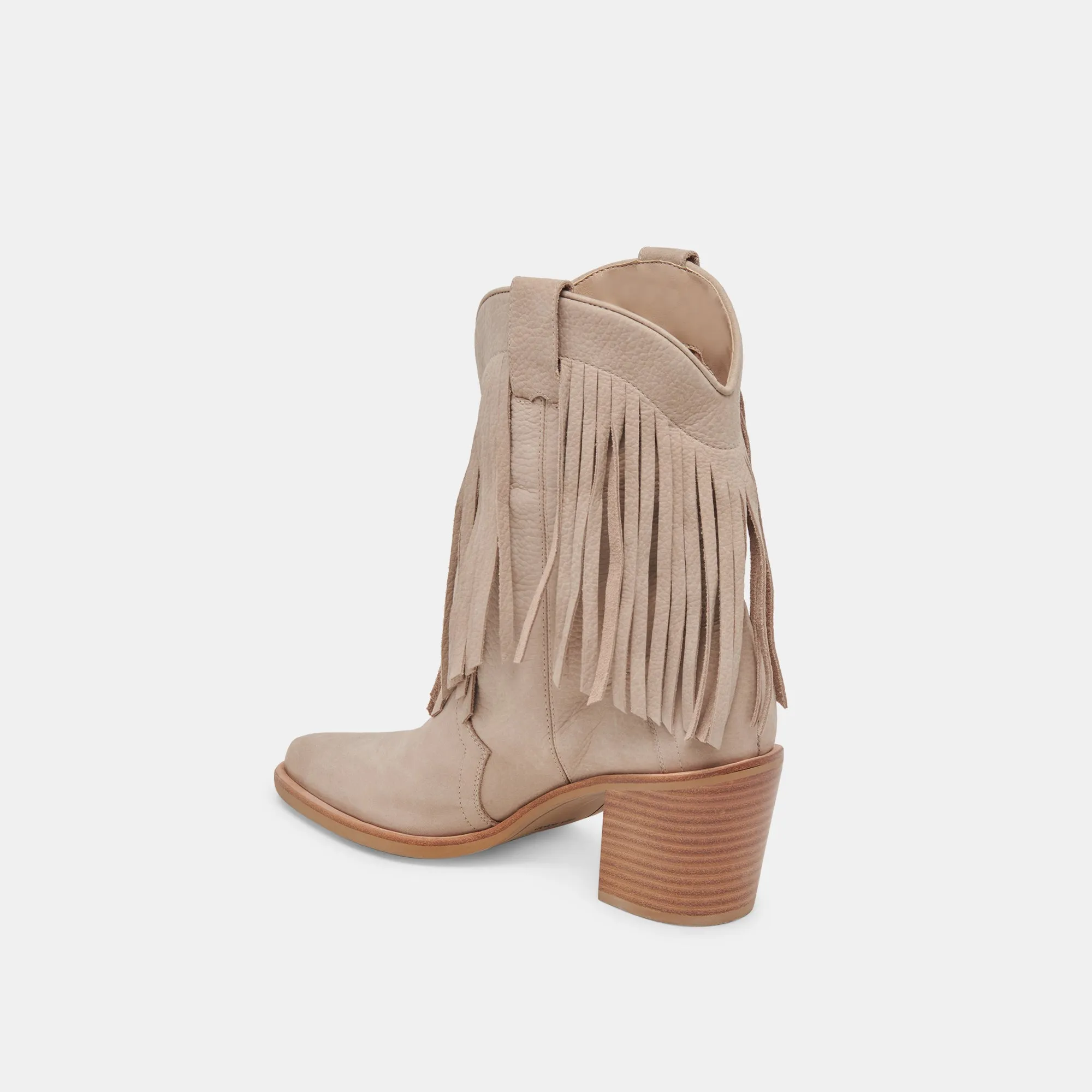 KAYLIE BOOTS TAUPE NUBUCK