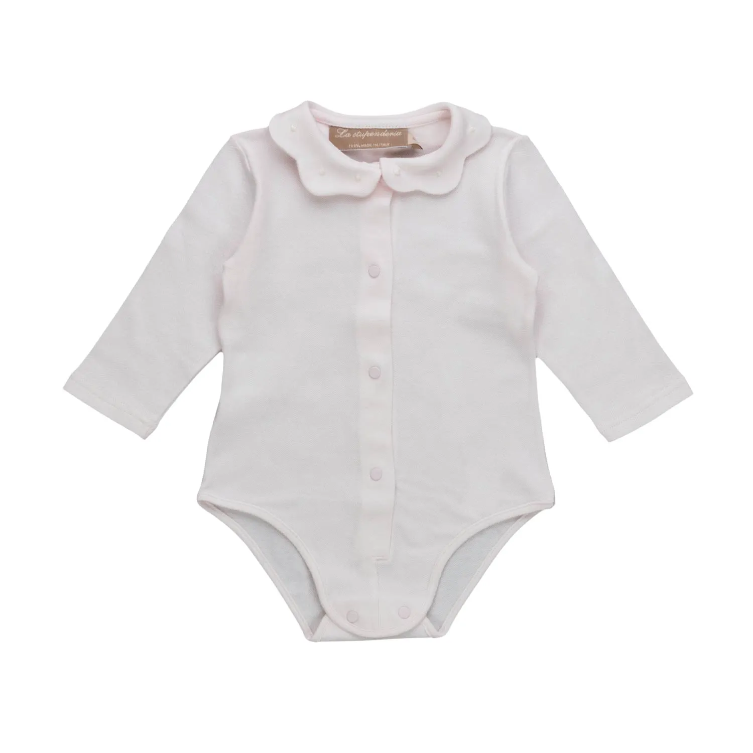 La Stupenderia Baby Pale Pink Bodysuit