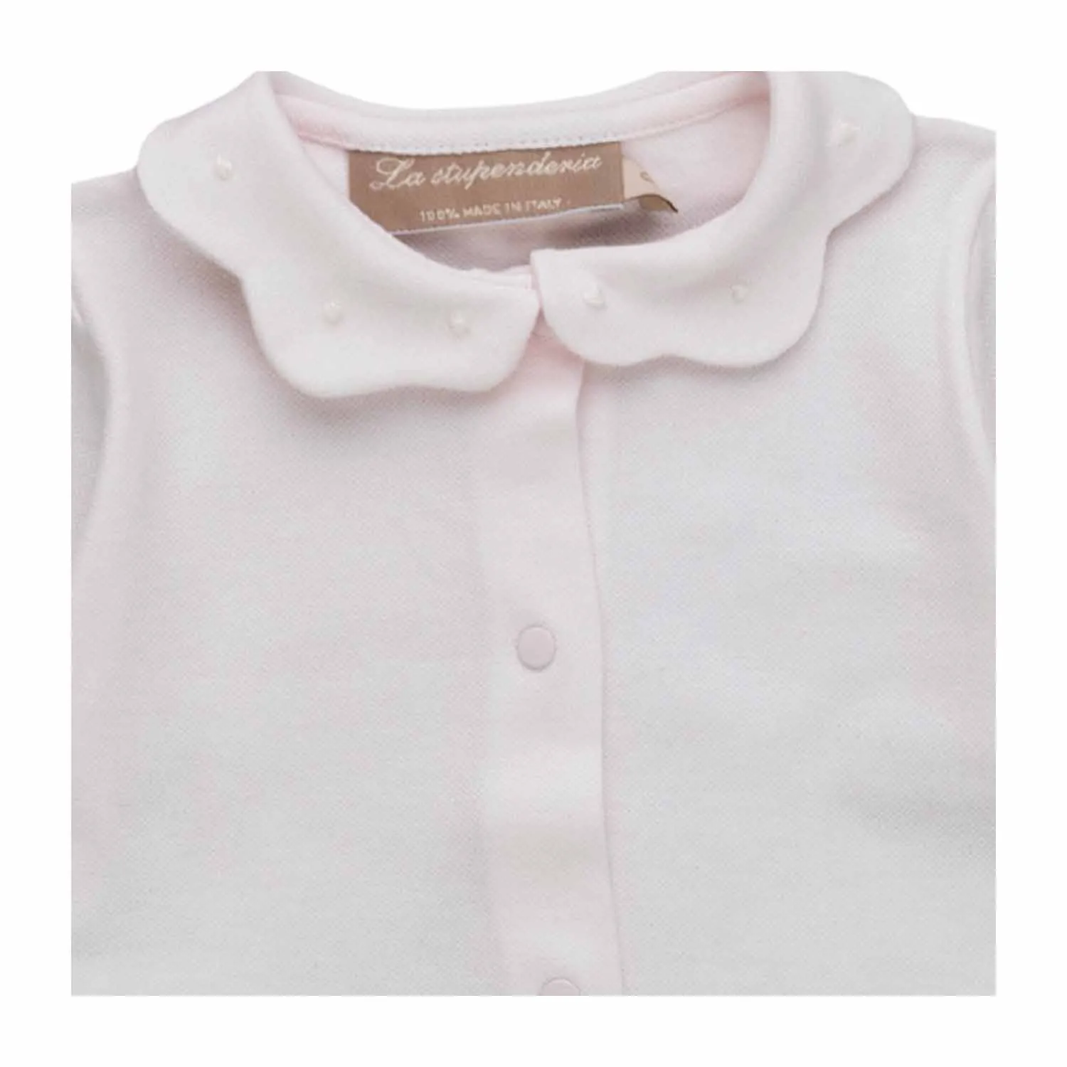 La Stupenderia Baby Pale Pink Bodysuit