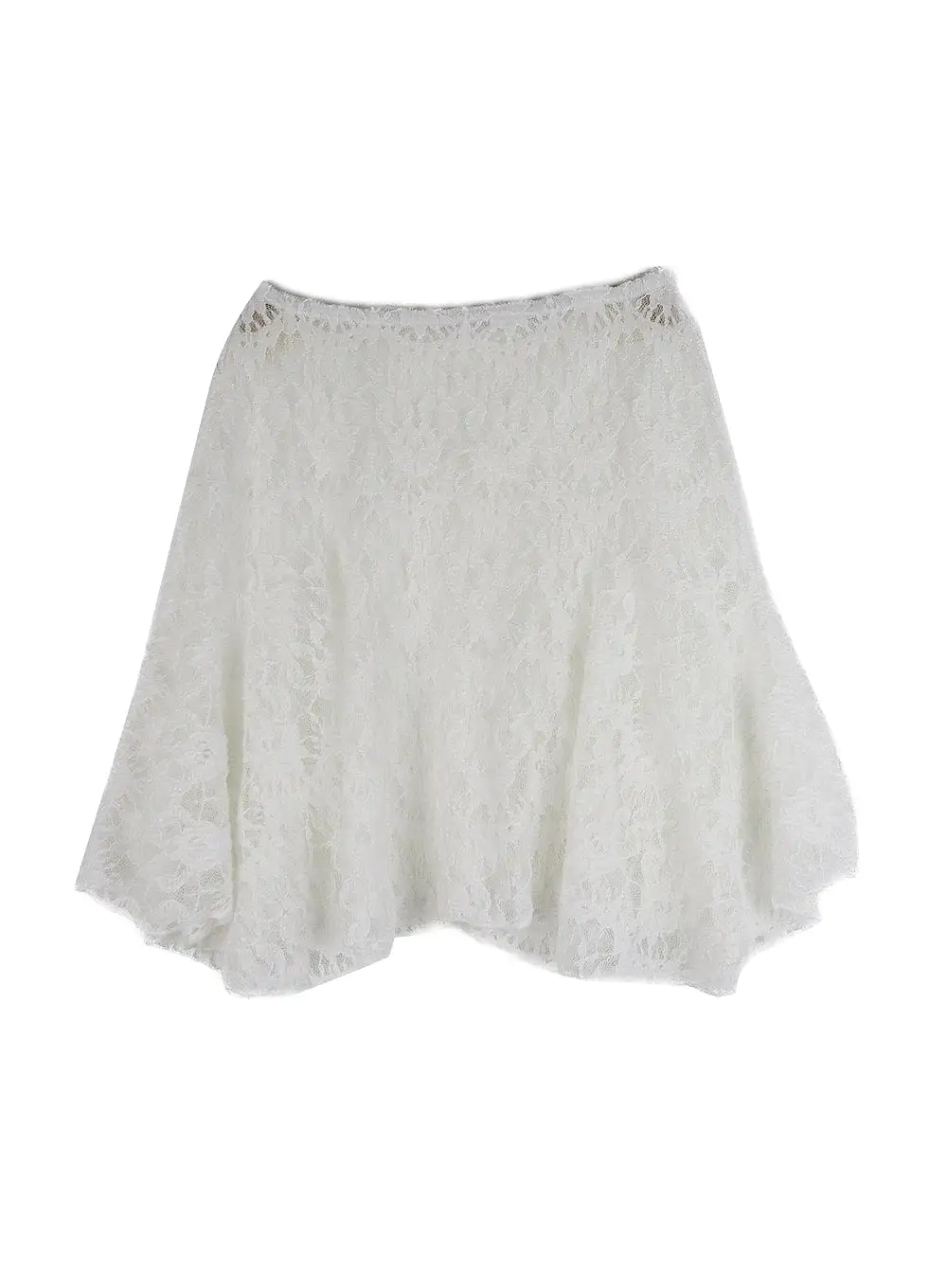 Lace Flare Midi Skirt IF423