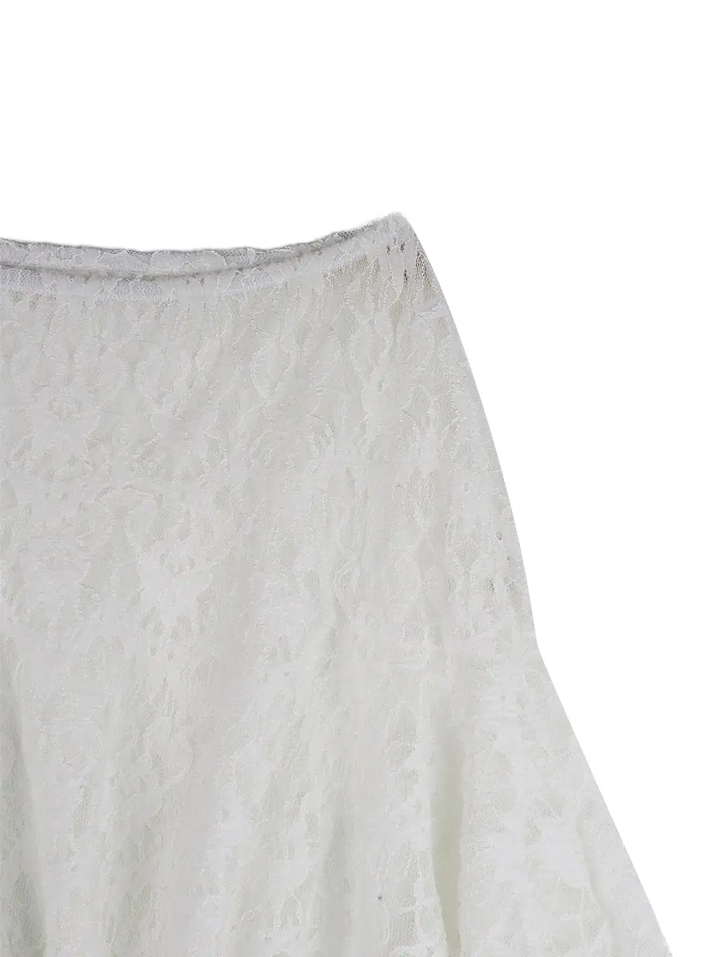 Lace Flare Midi Skirt IF423