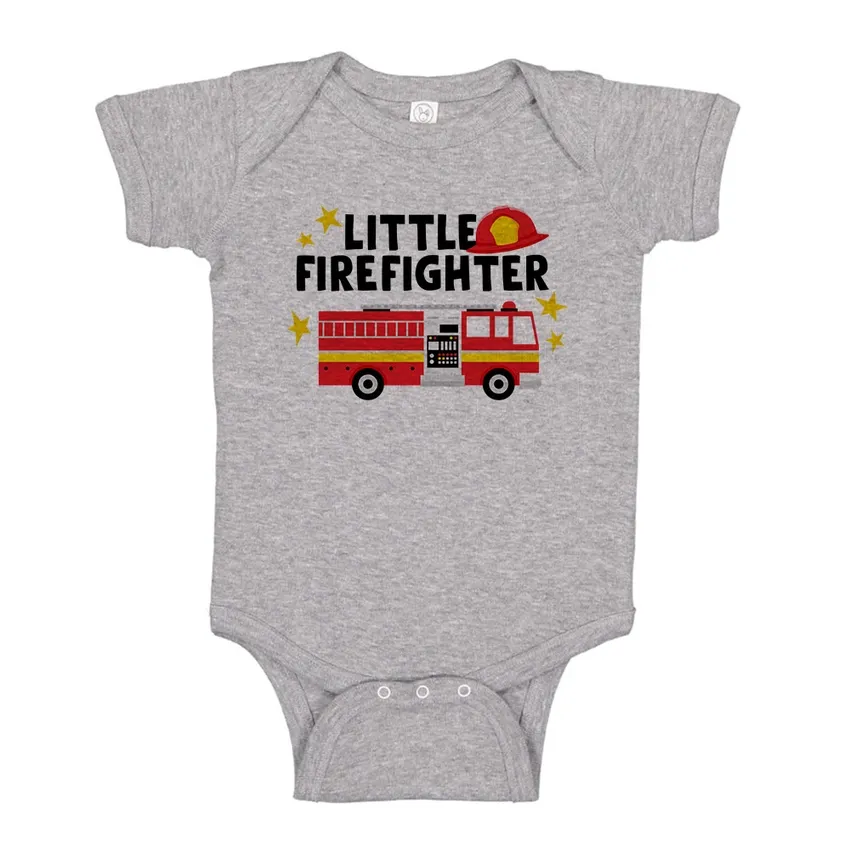 Little Firefighter Bodysuit