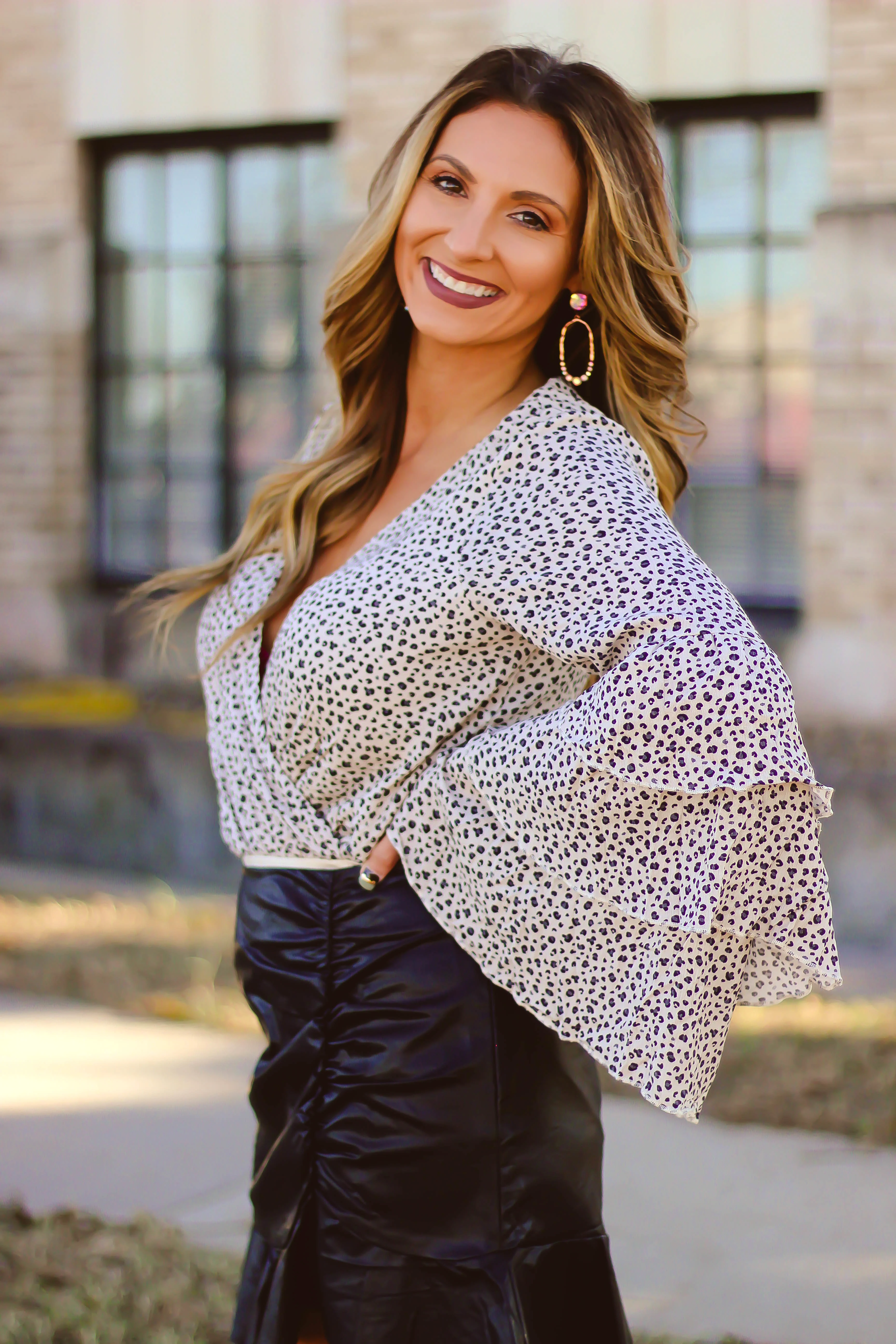 Locked Out Of Heaven Animal Print Bodysuit