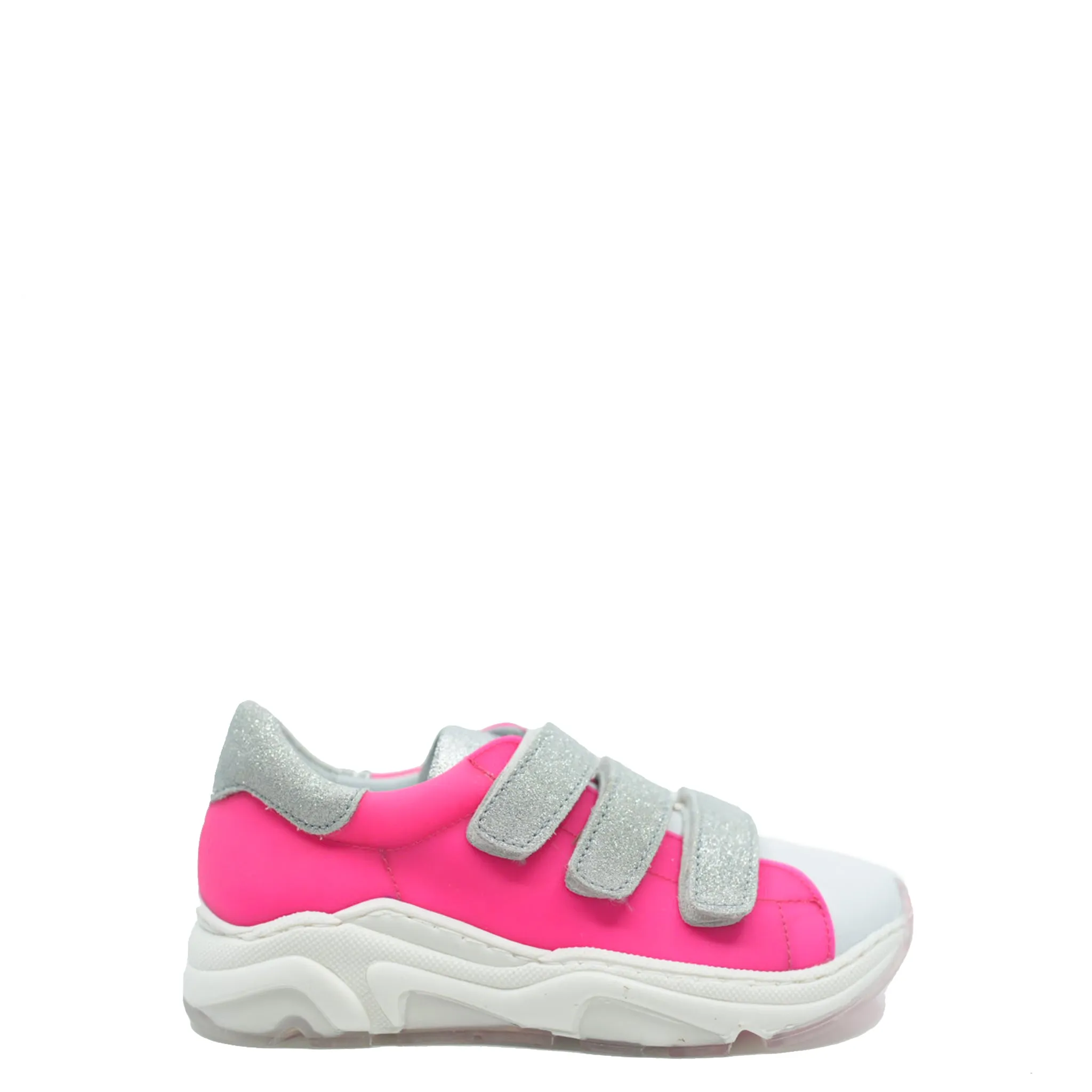 MAA Neon Pink Velcro Sneaker