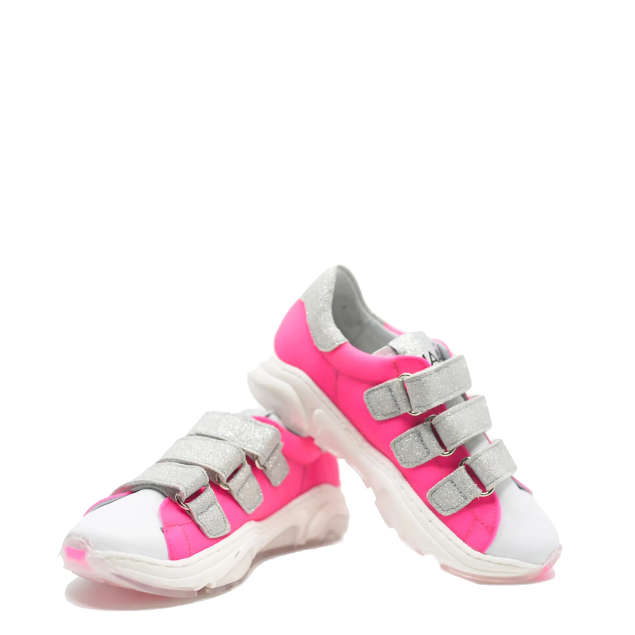 MAA Neon Pink Velcro Sneaker