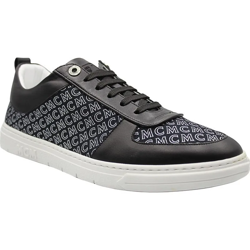 Men's New Court Diagonal Logo Low-Top Sneaker