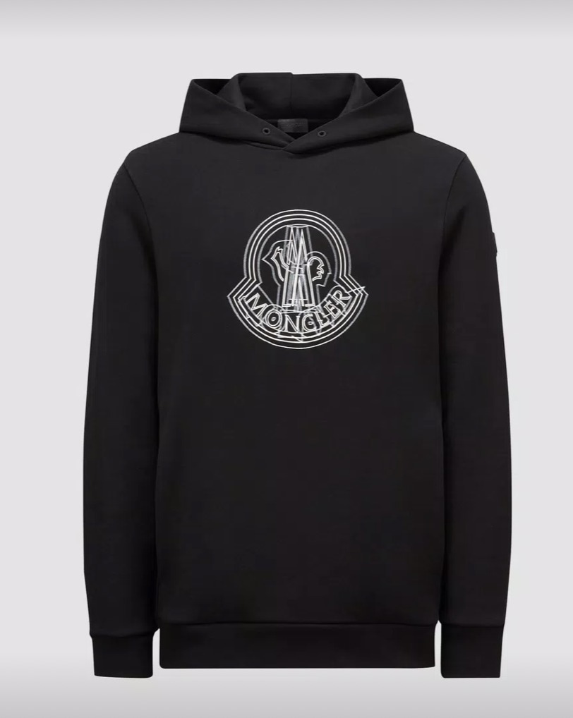 MONCLER  |Logo Motif Hoodie