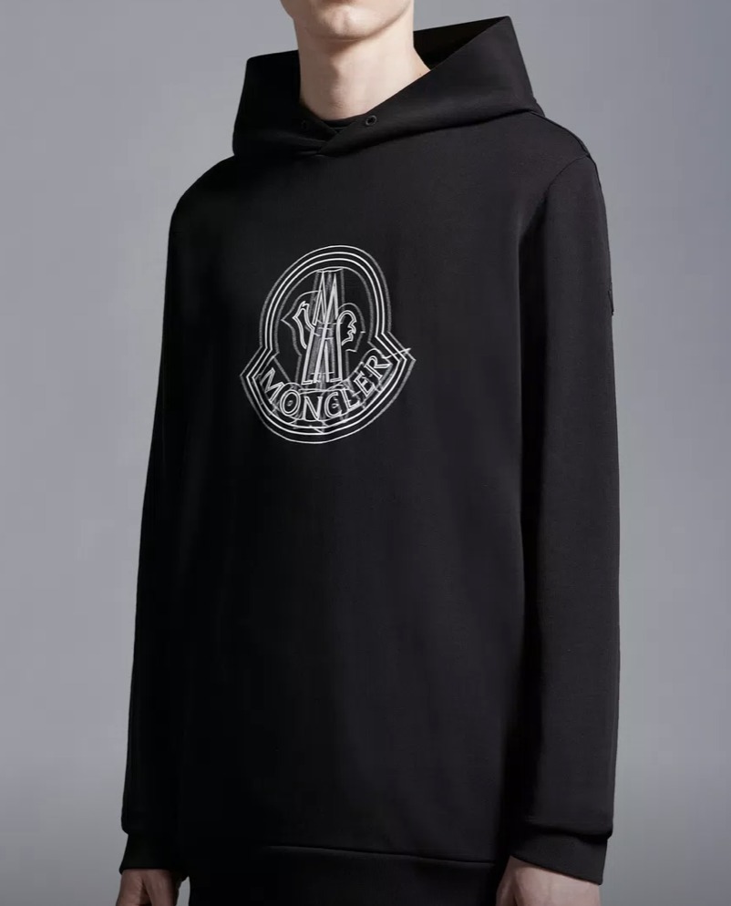 MONCLER  |Logo Motif Hoodie