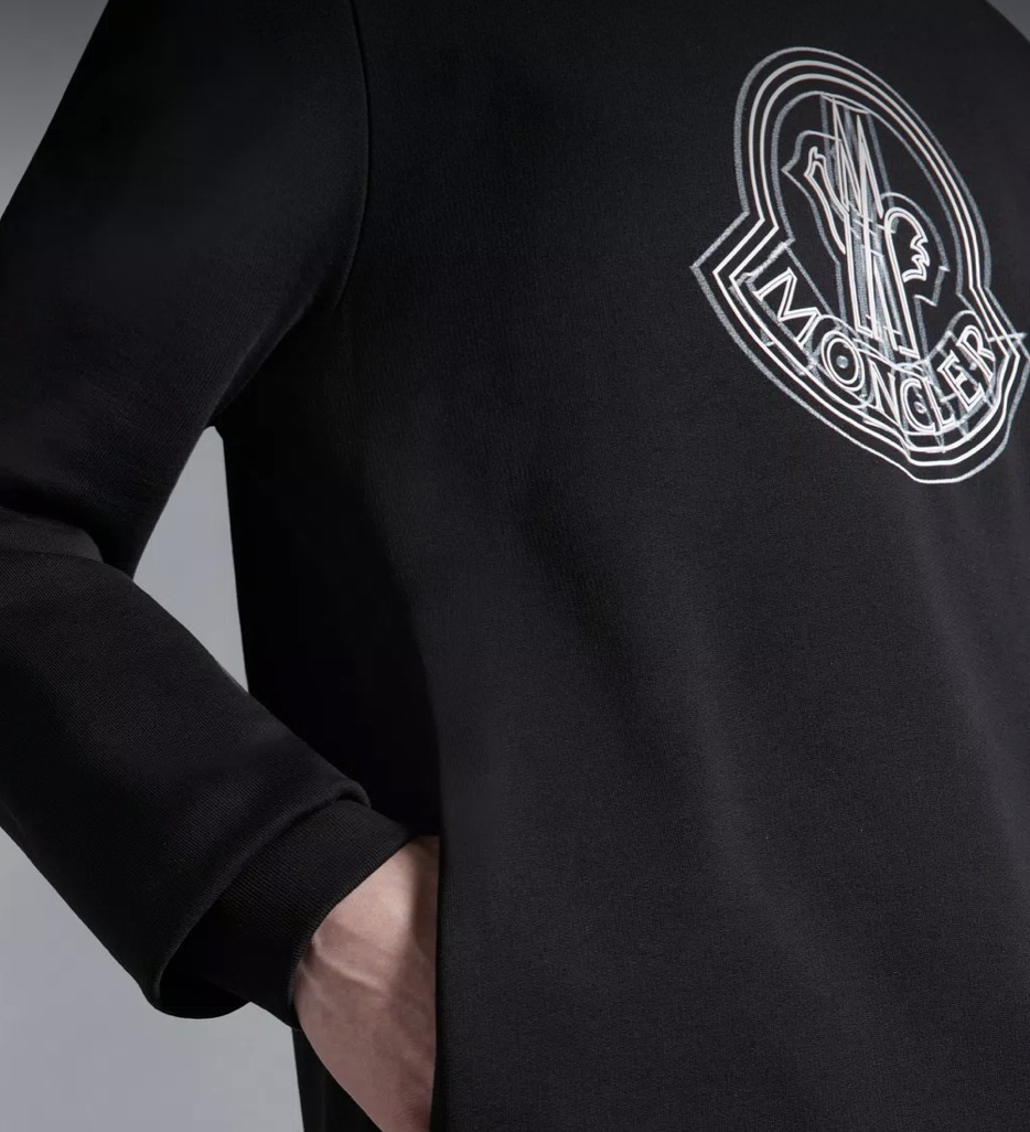 MONCLER  |Logo Motif Hoodie